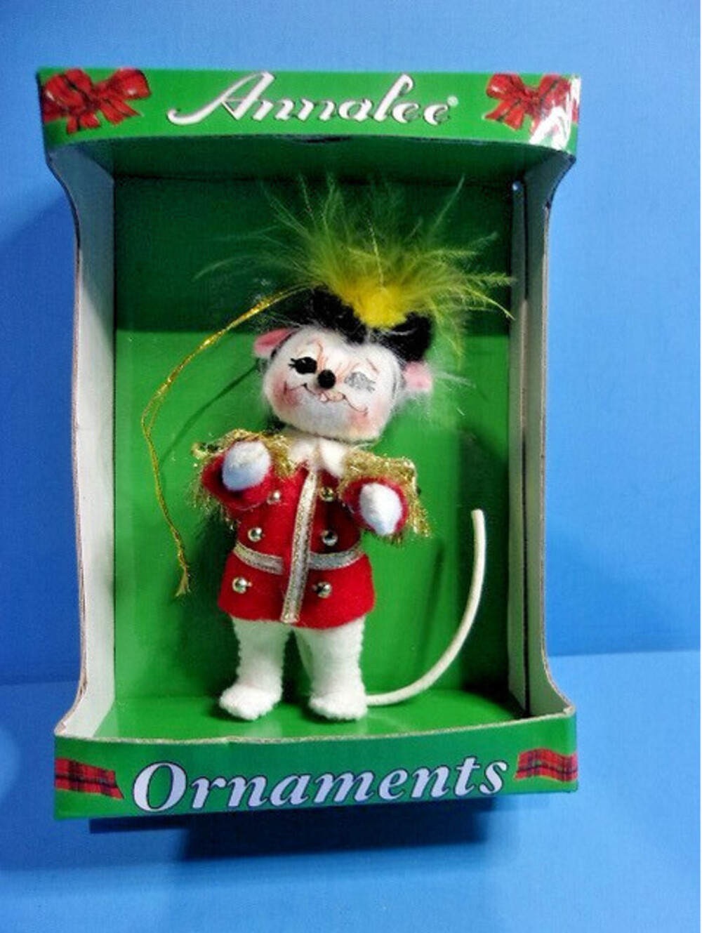 Annalee 2009 Marching Band Toy Soldier Mouse Christmas Ornament 4" New in Box